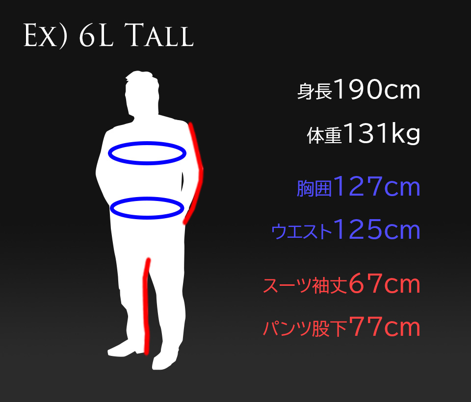 大きいサイズ5L exsample